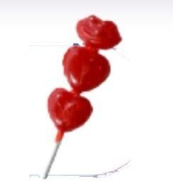 Bombón 3 corazones